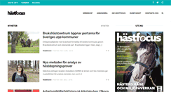 Desktop Screenshot of hastfocus.se